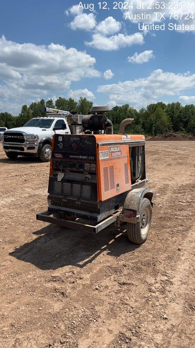 2021 Lincoln Electric Vantage 549X Ready Pak 3, ORANGE (includes trailer, cable rack, fender light kit)