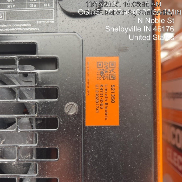 2025 LINCOLN ELECTRIC FLEXTEC 350X