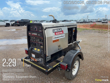 2024 Lincoln Electric LE400 Kubota V1505, Trlr, Cable Rack, Light Kit, ES Decals, T3
