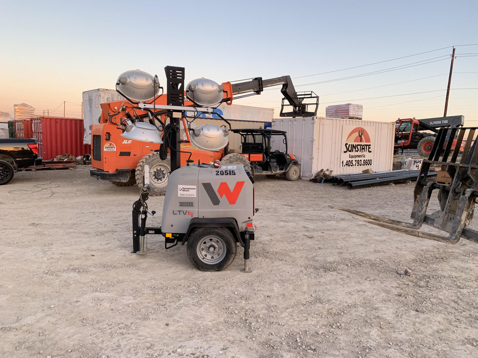 2018 Wacker Neuson LTV6L-MH Wacker Neuson LTV6L Mobile Light Tower w/Fuel Level Sensor Installed