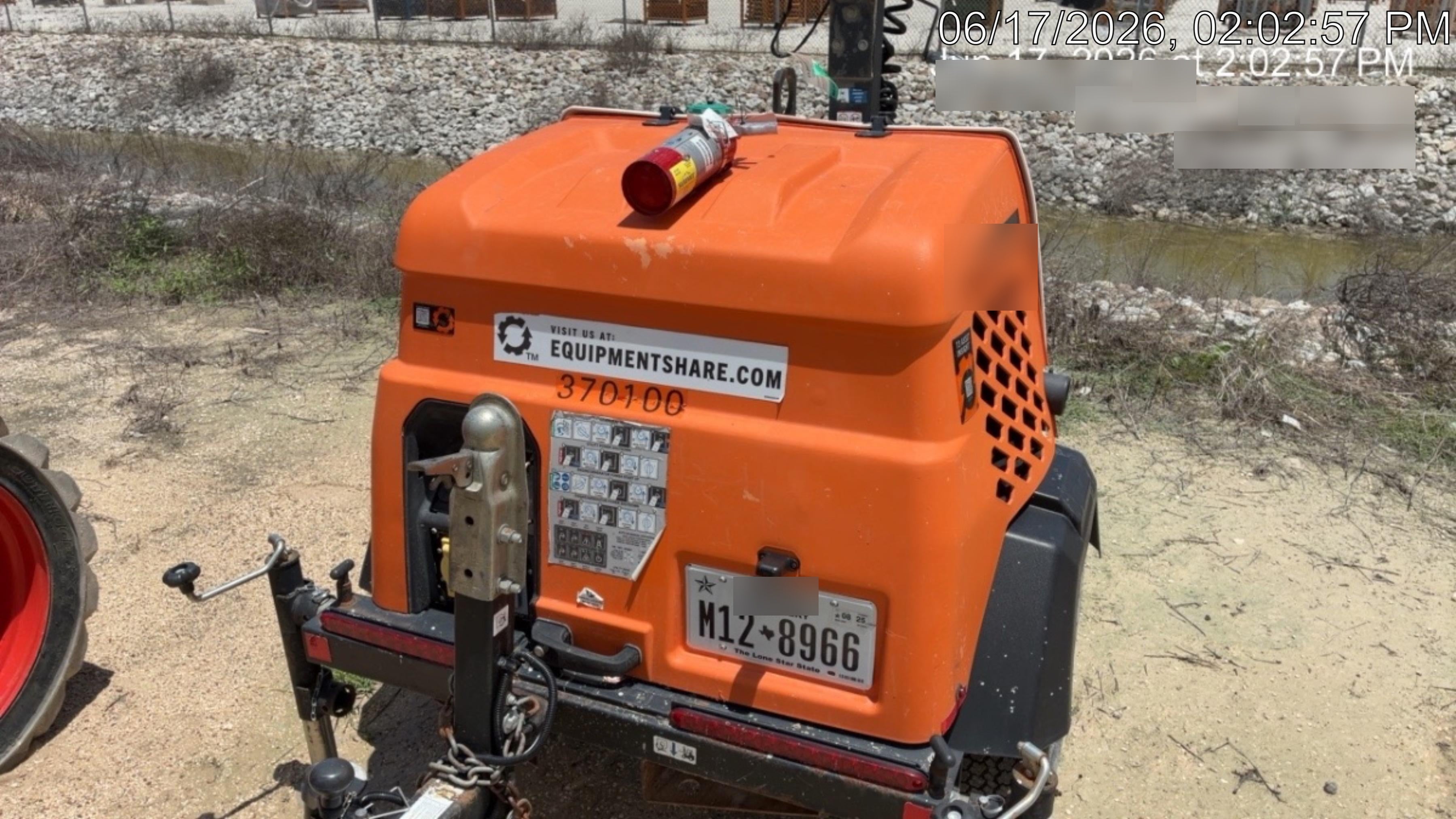 2023 Generac MLT2 Diesel, Flex Switch 120V Input, Powerzone Controller, 
(4) 320W LED Lights, 4kW Generator, 39.9 Gal Fuel Tank, 2" Ball, T3