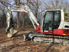 2019 Takeuchi TB290 Cab/Heat/AC Rubber tracks, Dozer blade, Travel alarm, Auxiliary hydraulics w/Manual QC, Hydraulic thumb, 18", 24", and 36" Buckets