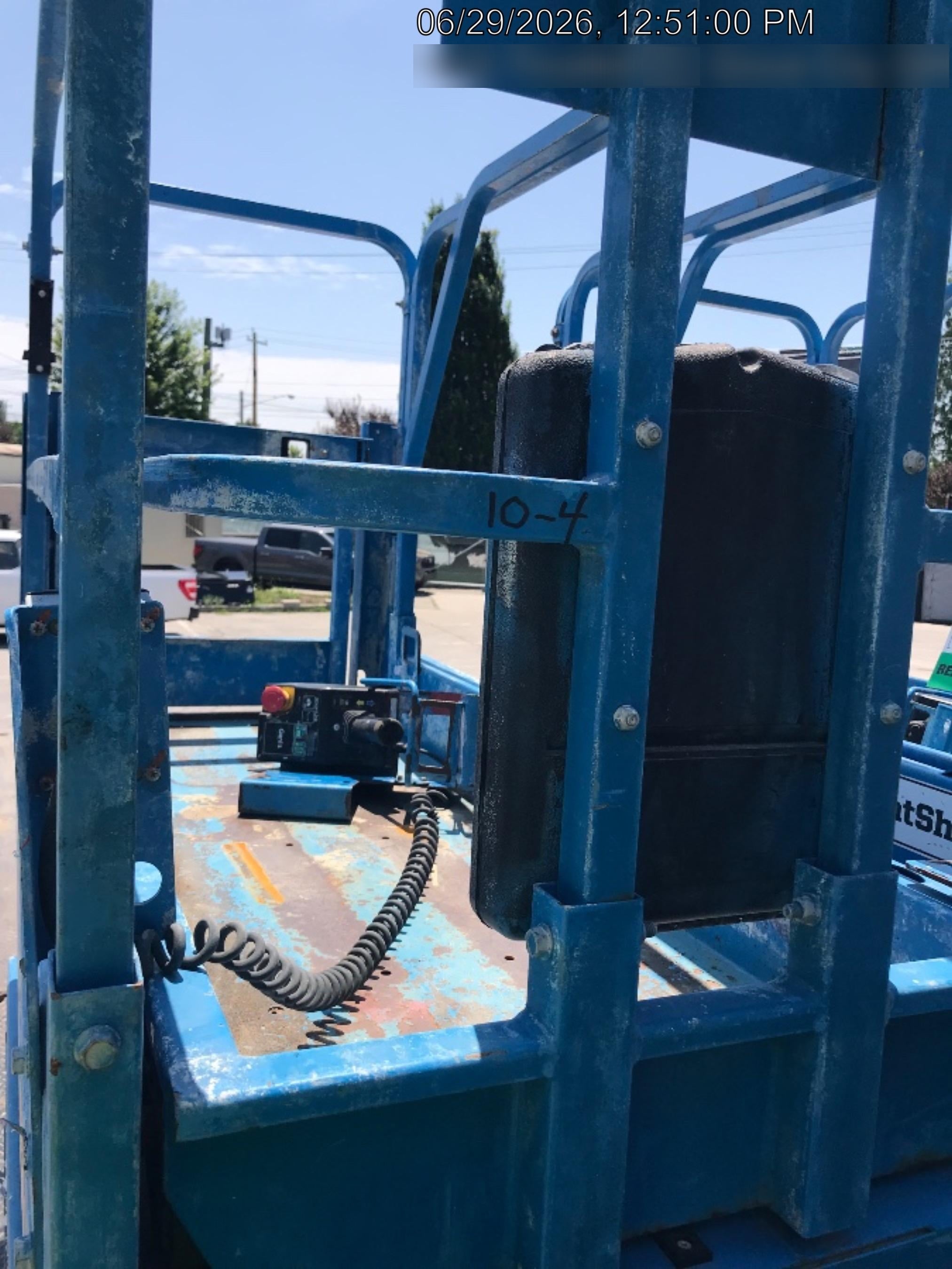 2019 Genie GS-1930 Fixed Rails with Chain Entry