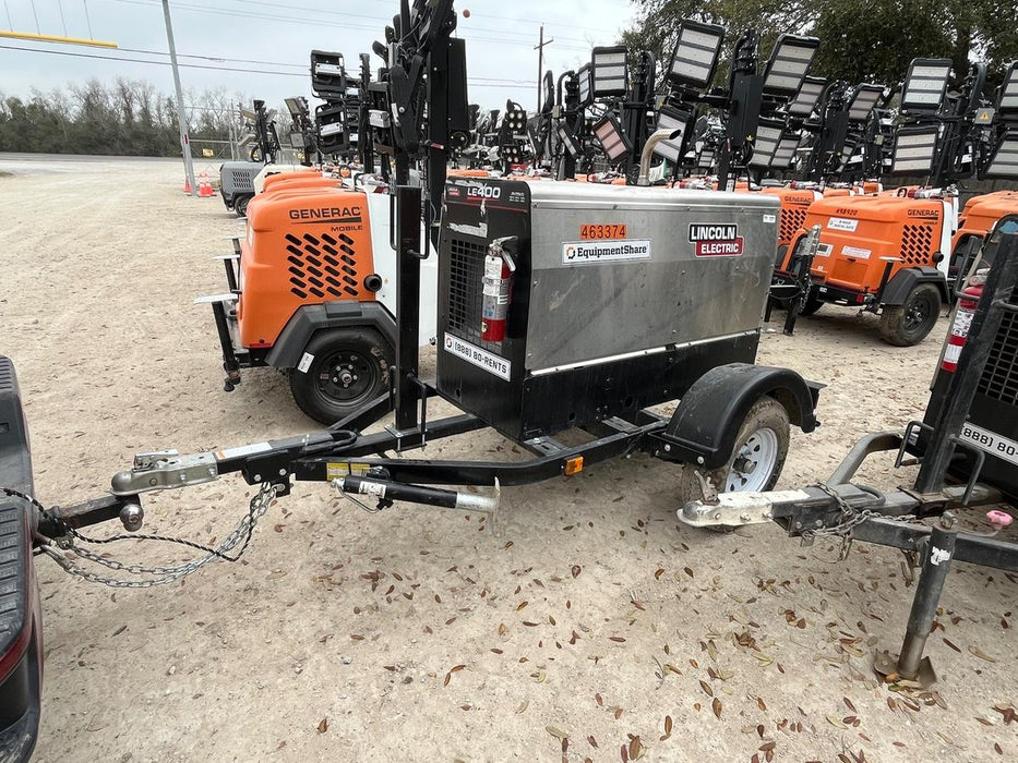 2024 Lincoln Electric LE400 Kubota V1505, Trlr, Cable Rack, Light Kit, ES Decals, T3