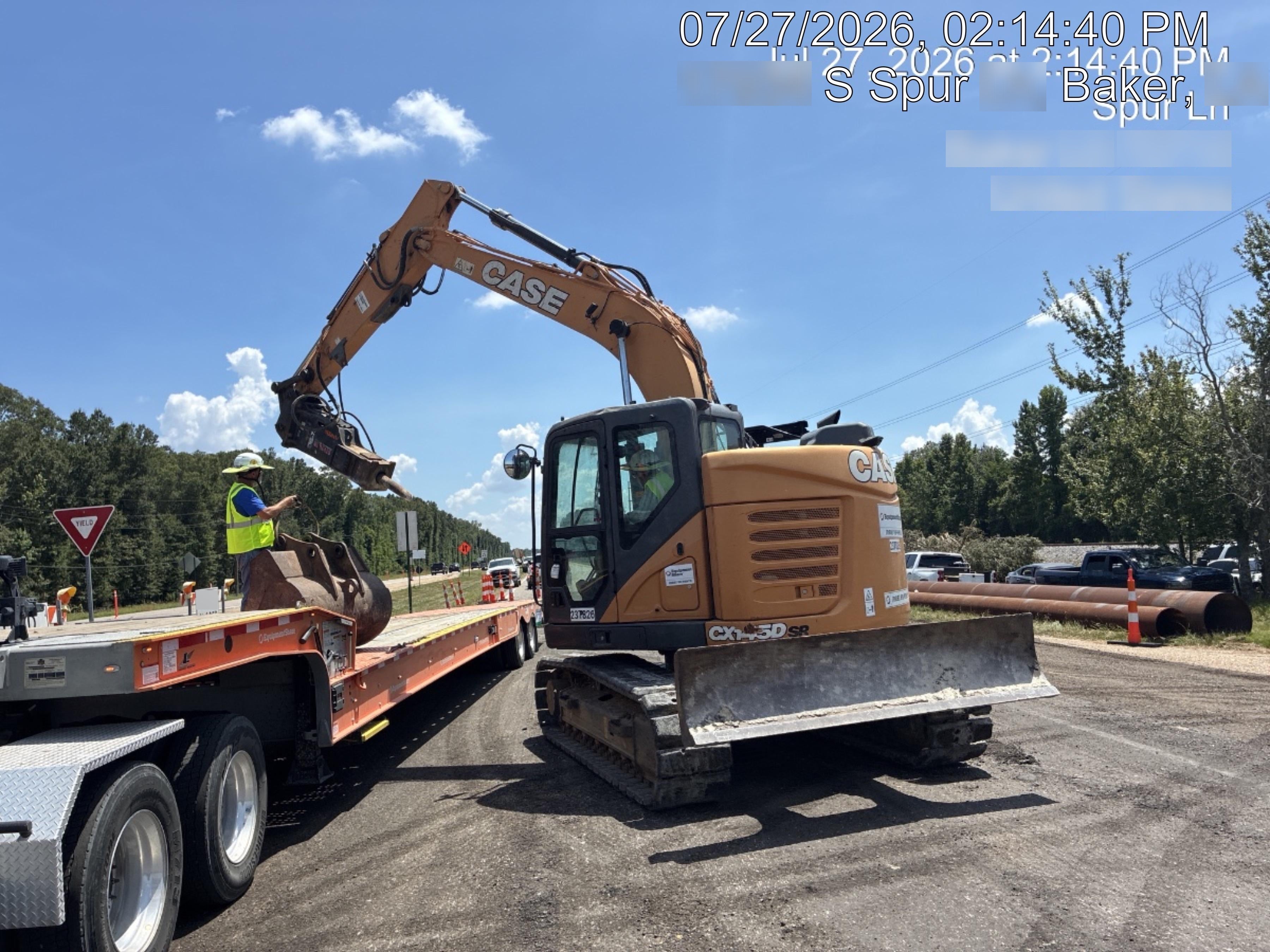 2022 CASE CX145D SR