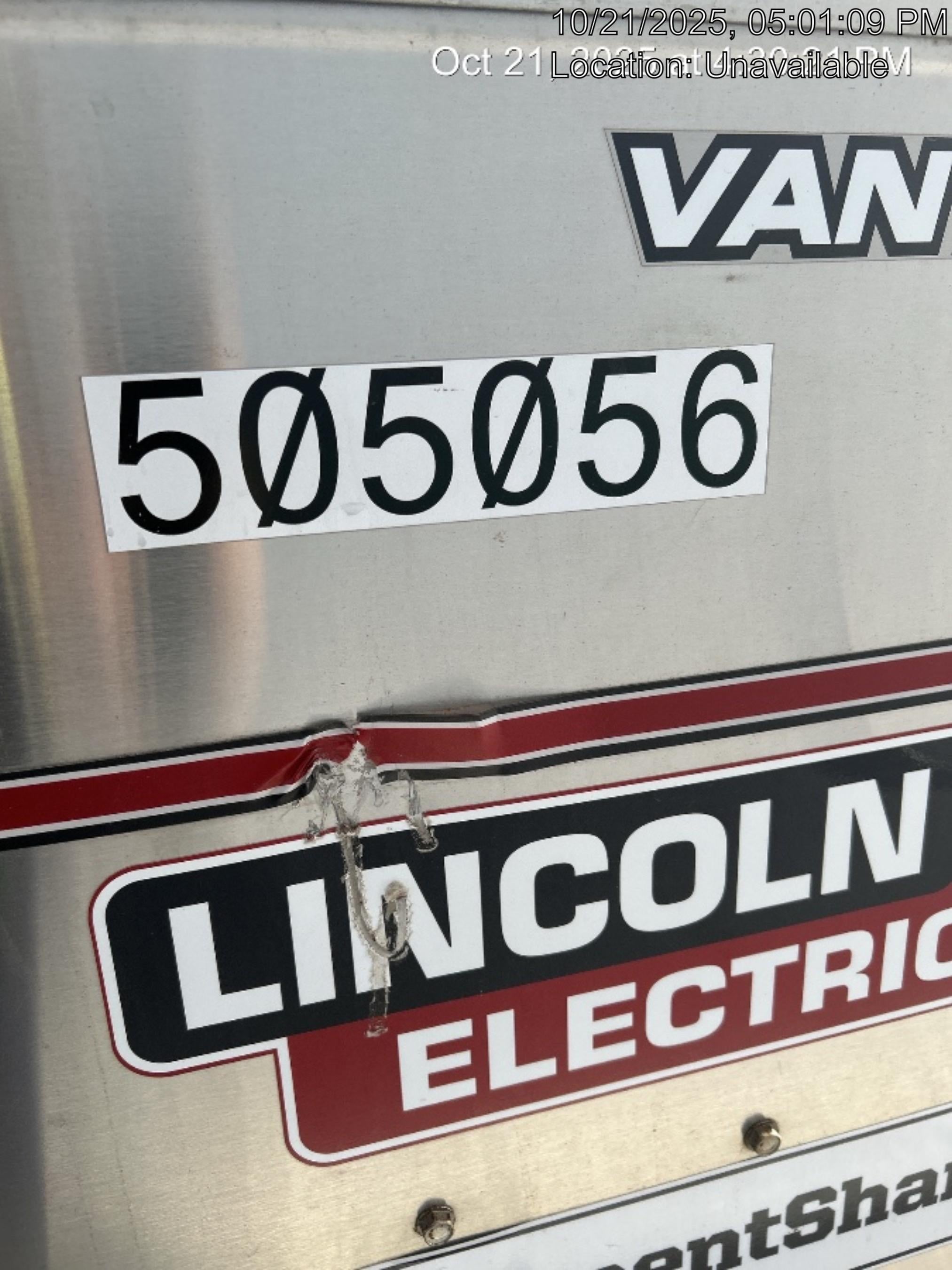 2025 LINCOLN ELECTRIC Vantage 549X