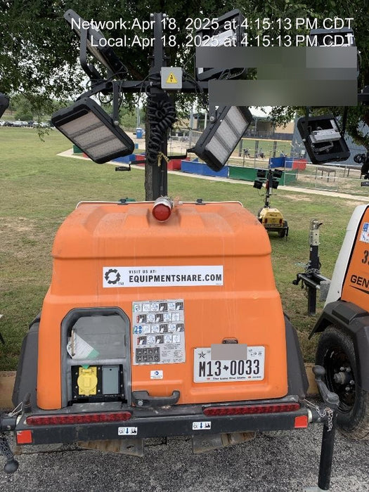 2023 Generac MLT2 Diesel, Flex Switch 120V Input, Powerzone Controller, 
(4) 320W LED Lights, 4kW Generator, 39.9 Gal Fuel Tank, 2" Ball, T3