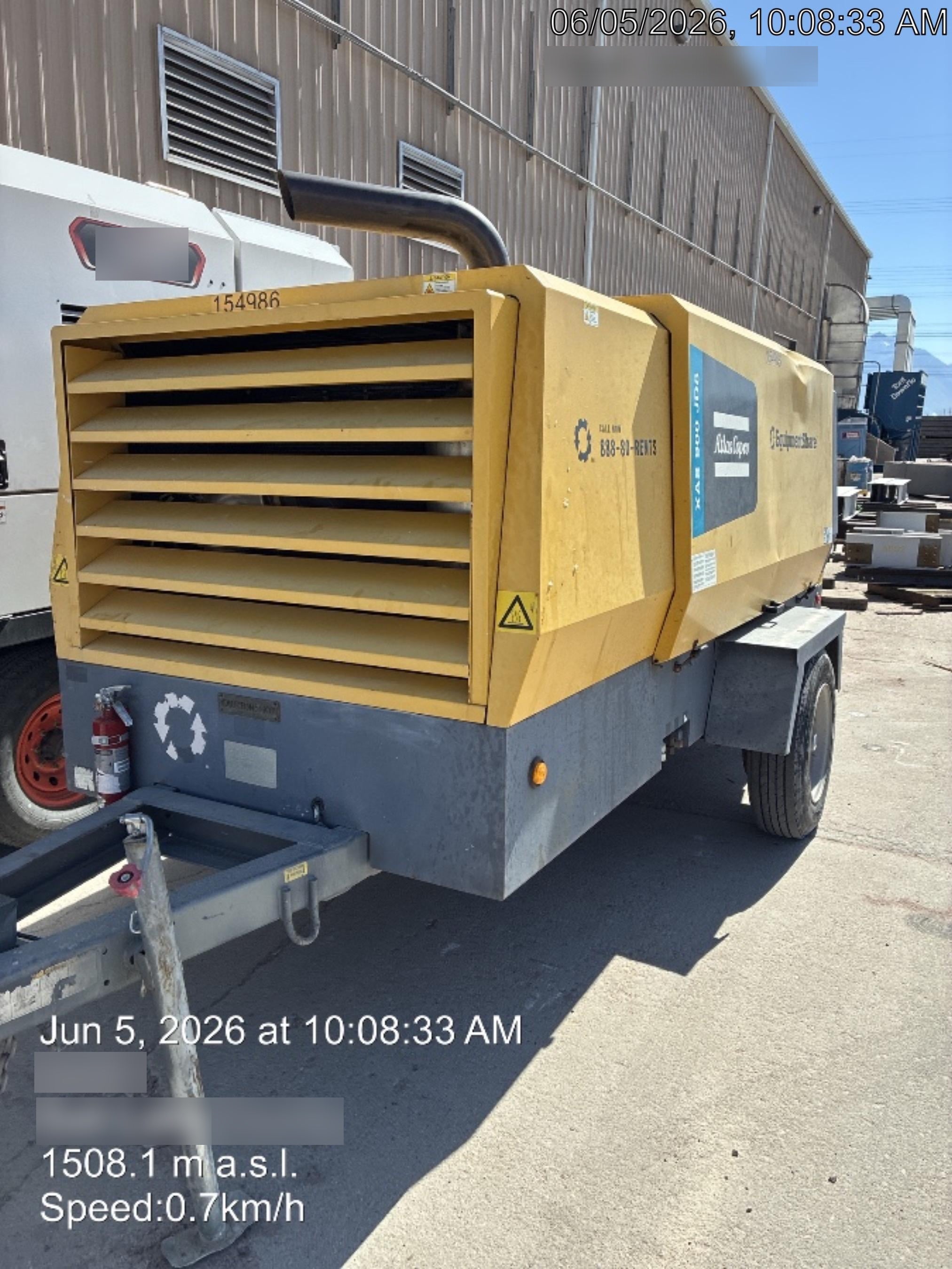 2021 ATLAS COPCO XAS 900