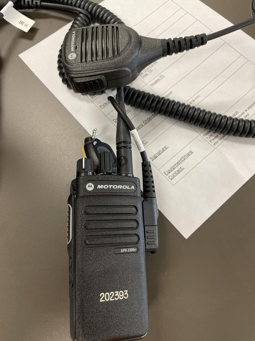 2022 MOTOROLA XPR3300E