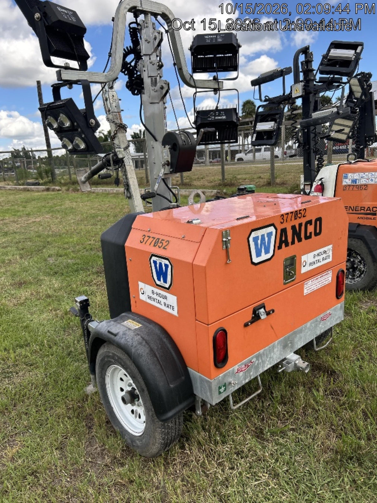 2023 Wanco WLTT-4MM4K Diesel, Deep Sea Controller, Shore Power Plug, Auto Start, (4) 350W LED Floodlights, 4kW Generator, 60 Gal Fuel Tank, 2" Ball, T3