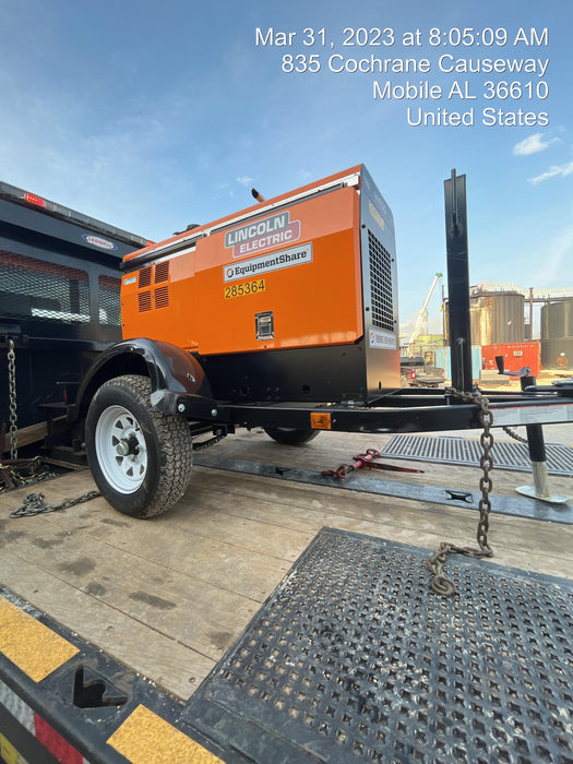 2022 Lincoln Electric LE400 Kubota V1505, Trlr, Cable Rack, Light Kit, ES Decals, T3