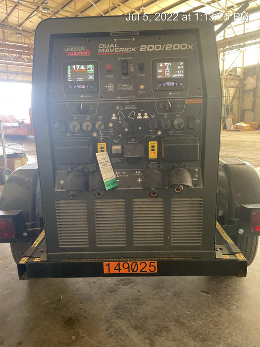 2021 Lincoln Electric Dual Maverick 200/200X Ready Pak 3 (includes trailer, cable rack, fender light kit)