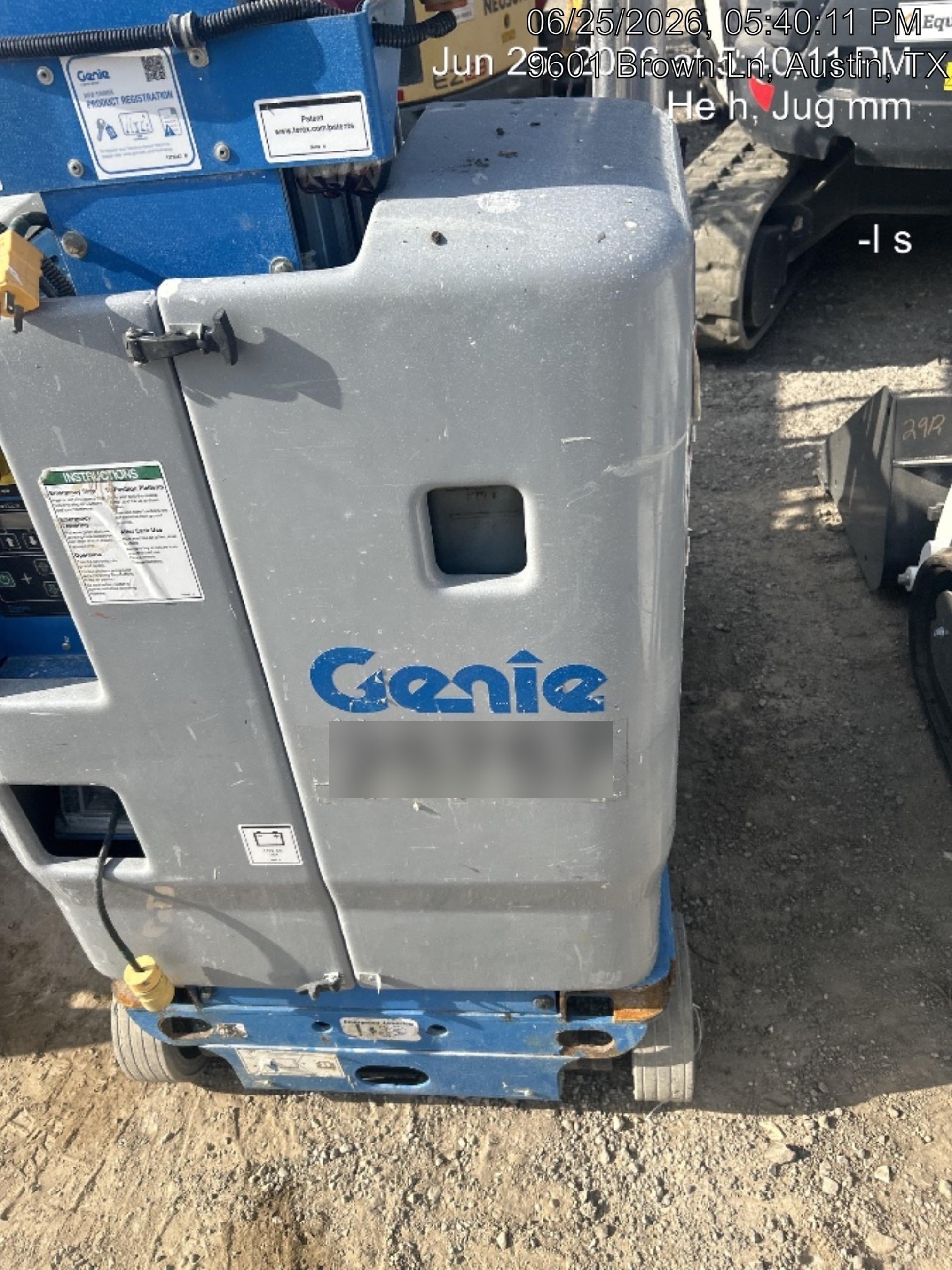 2019 GENIE GR-20