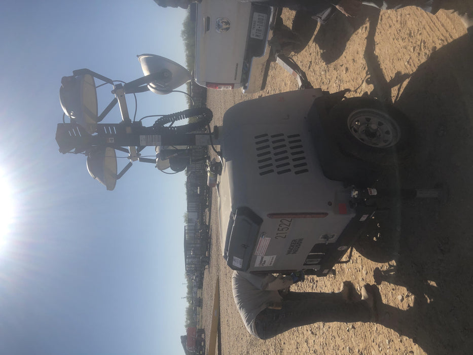 2019 Wacker Neuson LTV6L-MH Wacker Neuson LTV6L Mobile Light Tower w/Fuel Level Sensor Installed