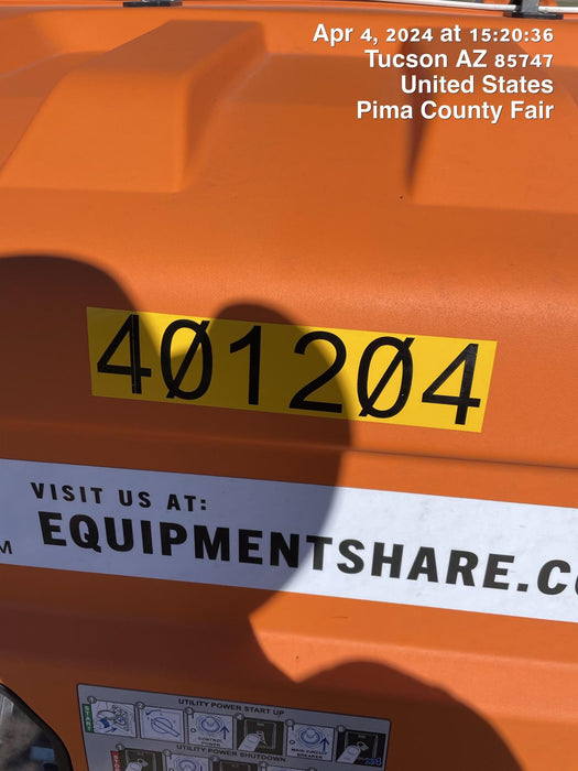 2024 Generac MLT2 Diesel, Flex Switch 120V Input, Powerzone Controller, 
(4) 320W LED Lights, 4kW Generator, 39.9 Gal Fuel Tank, 2" Ball, T3