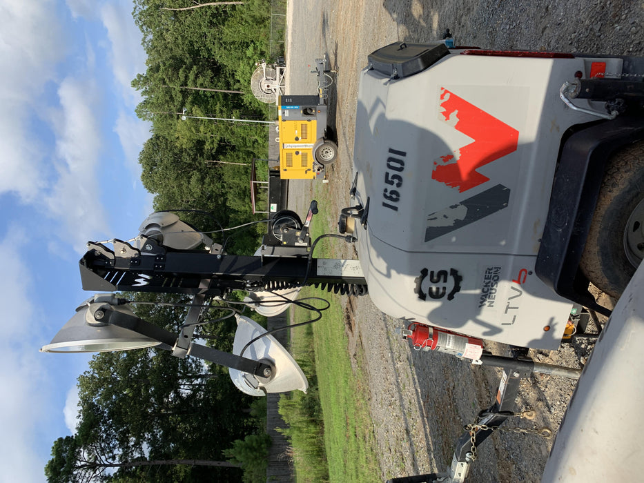 2018 Wacker Neuson LTV6L-MH Wacker Neuson LTV6L Mobile Light Tower w/Fuel Level Sensor Installed