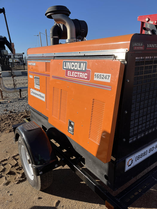 2021 Lincoln Electric Vantage 549X Ready Pak 3, ORANGE (includes trailer, cable rack, fender light kit)