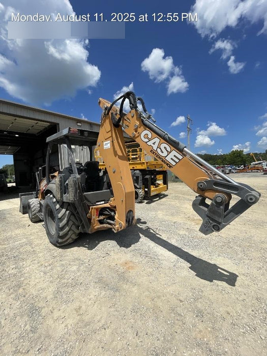 2020 Case 580N EP - Extendable Backhoe Canopy 4WD, Extendable Stick, Pilot Controls, 2 Way Hydraulics, Ride Control, TAG Manual QC