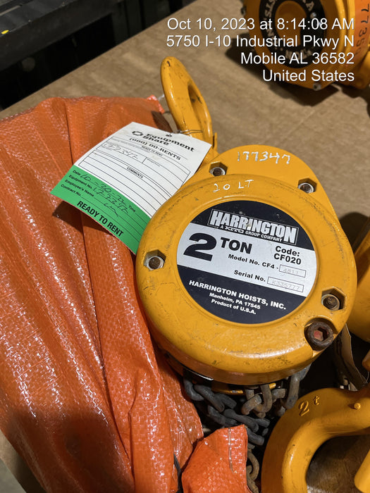 2021 HARRINGTON CF020-20