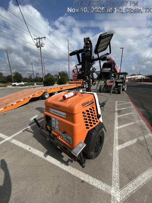 2024 Generac MLT2 Diesel, Flex Switch 120V Input, Powerzone Controller, 
(4) 320W LED Lights, 4kW Generator, 39.9 Gal Fuel Tank, 2" Ball, T3