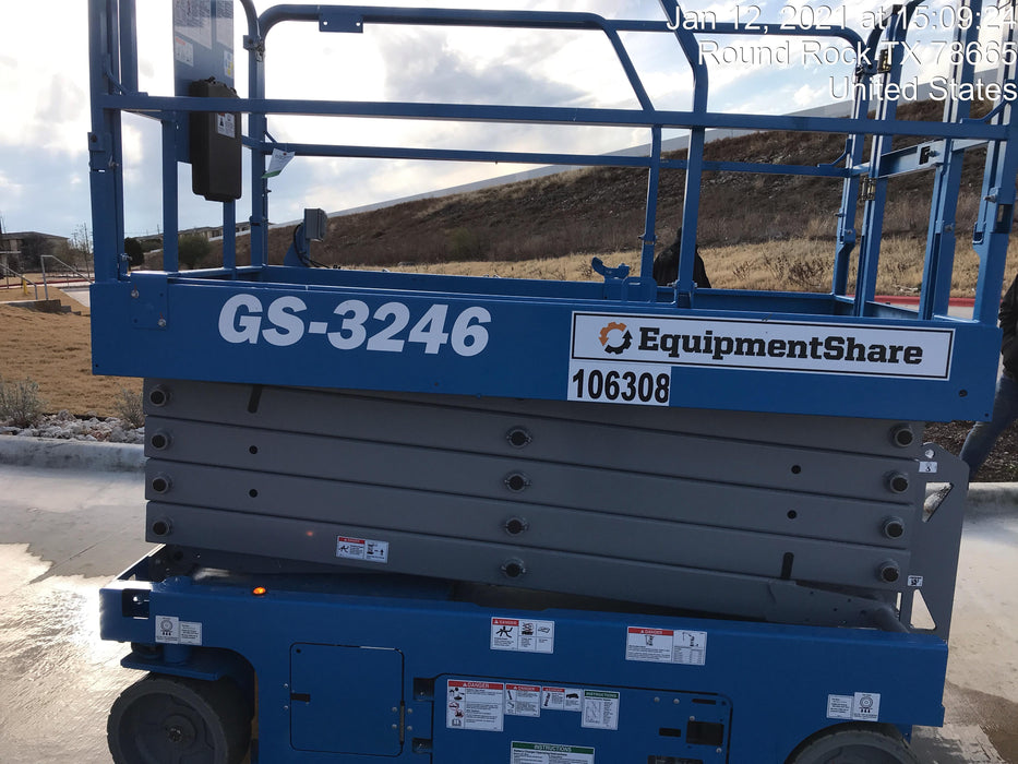 2020 Genie GS-3246 Standard, Folding full height swing gate