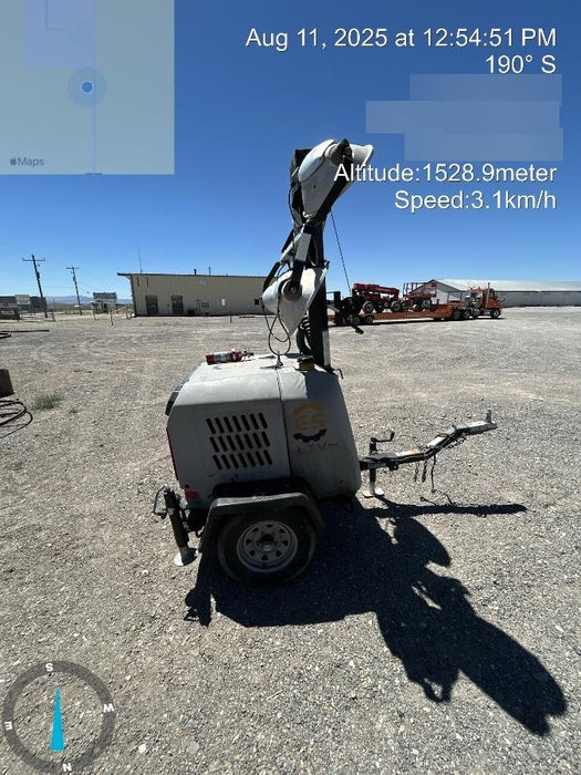 2018 Wacker Neuson LTV6L-MH Wacker Neuson LTV6L Mobile Light Tower w/Fuel Level Sensor Installed