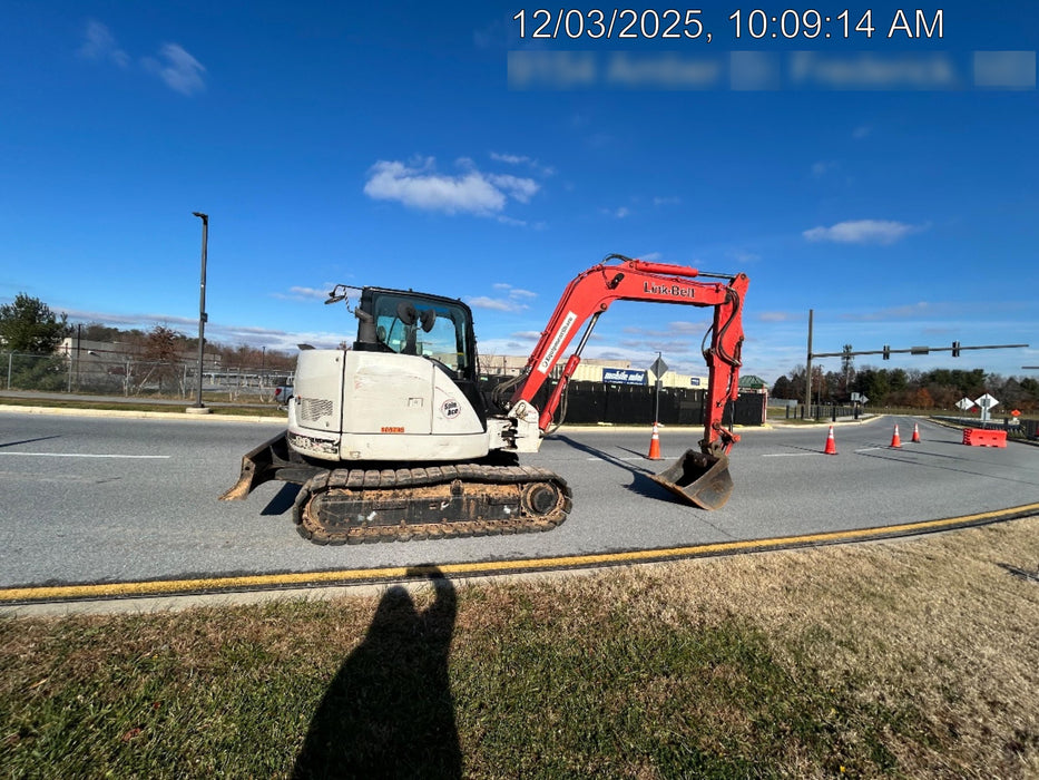 2020 Link-Belt 80X3EX 7'2" ARM, 17.7" rubber tracks, Multi function aux hydraulics