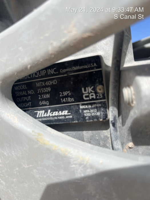 2023 MULTIQUIP MTX60HD