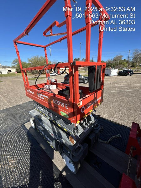 2024 Skyjack SJ3219 Electric Drive, Sld NM Tires, DBcns, RFRails, Power to Platform, T3 + Access Control