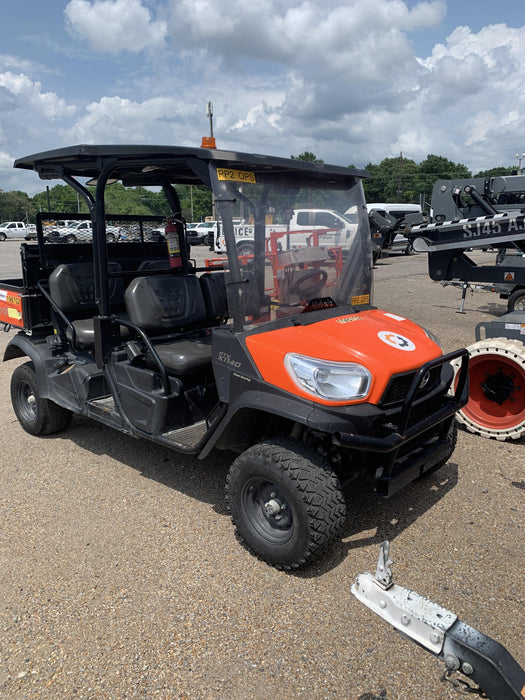 2021 Kubota RTV-X1140W-H Plastic Canopy, Windshield Acrylic Clear, LED Strobe Light, Wire Harness Kit, Back up Alarm