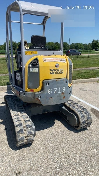 2017 Wacker Neuson EZ28 Wacker Neuson E0506-EZ28-MX - Track/LGD/CAN/VDS/12, 18, 24" Buckets