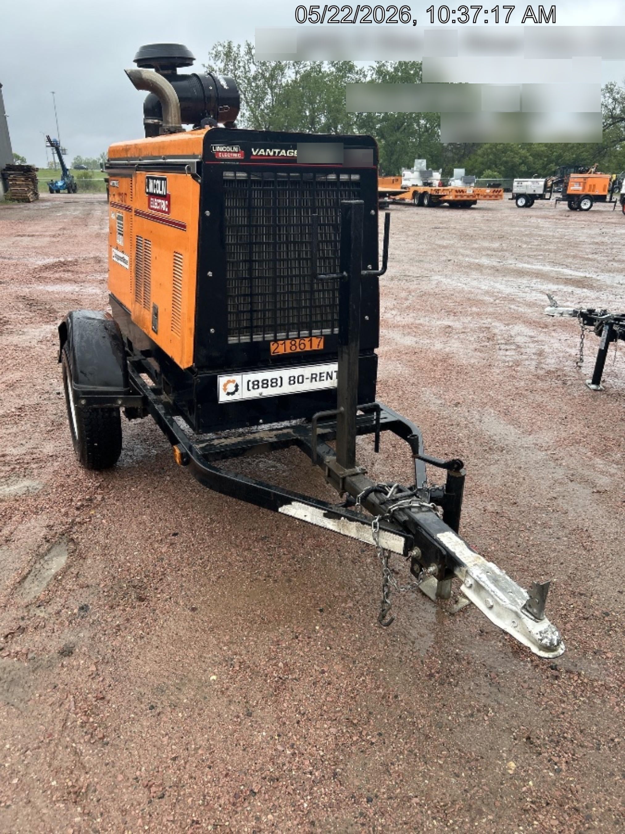 2022 Lincoln Electric Vantage 549X VANTAGE 549X READY-PAK 3