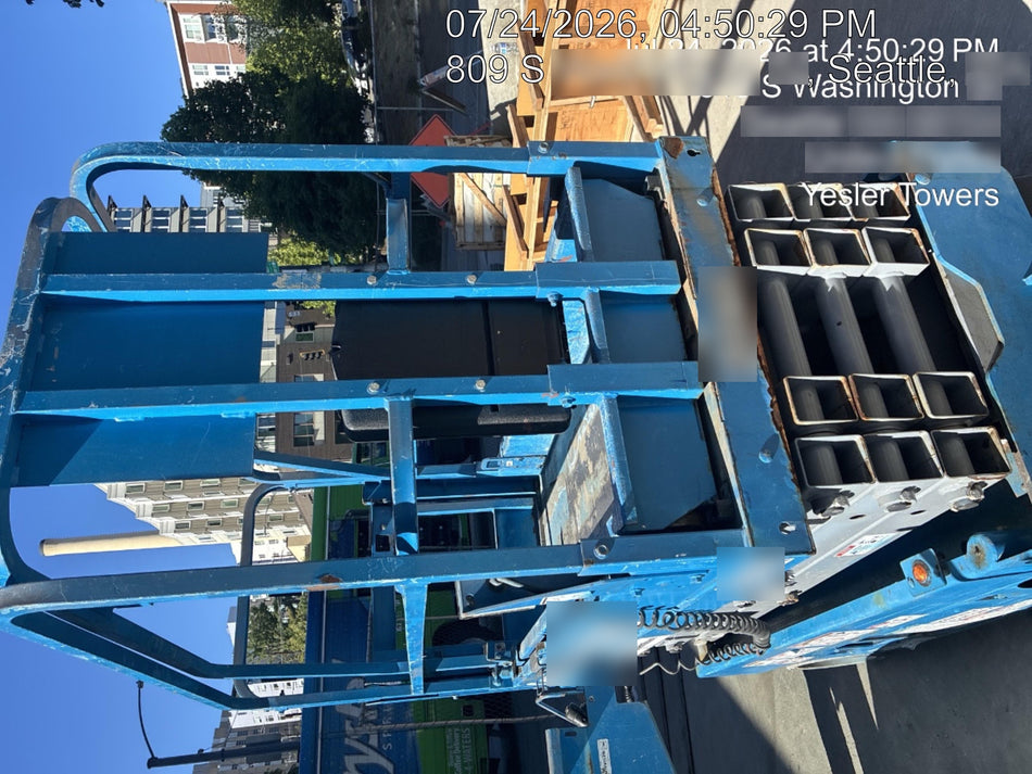 2019 Genie GS-1930 Half Height Swing Gate, 800W Inverter