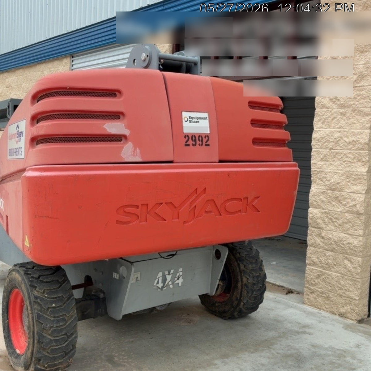 2017 SKYJACK SJ45T+