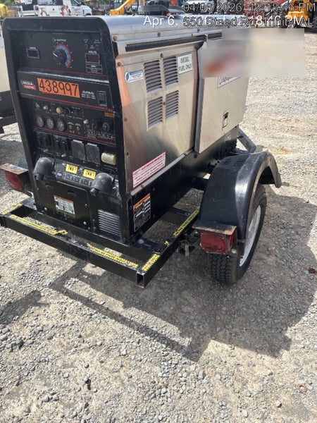 2024 Lincoln Electric LE400 Kubota V1505, Trlr, Cable Rack, Light Kit, ES Decals, T3