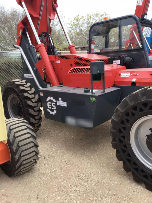 2019 Manitou 12042 MTA12042 - Canopy, Worklights/Strobe, Beacon, 66" Carriage, 60" Forks, Solid Tires, Lift Hook, Aux Hydraulics