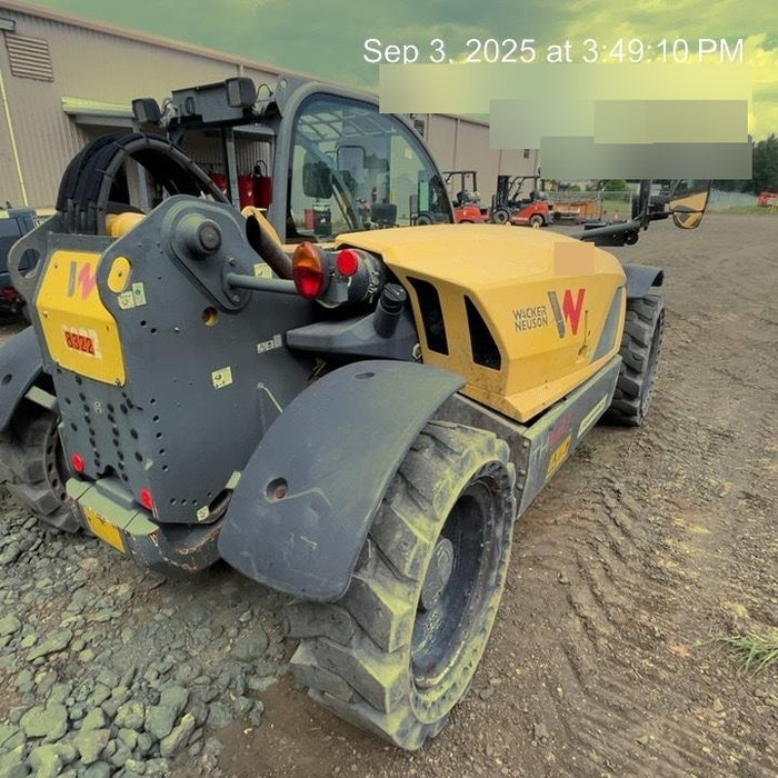 2018 Wacker Neuson TH627 Wacker Neuson TH627 Telehandler w/Canopy, Solid Tires, 48" Carriage and Forks