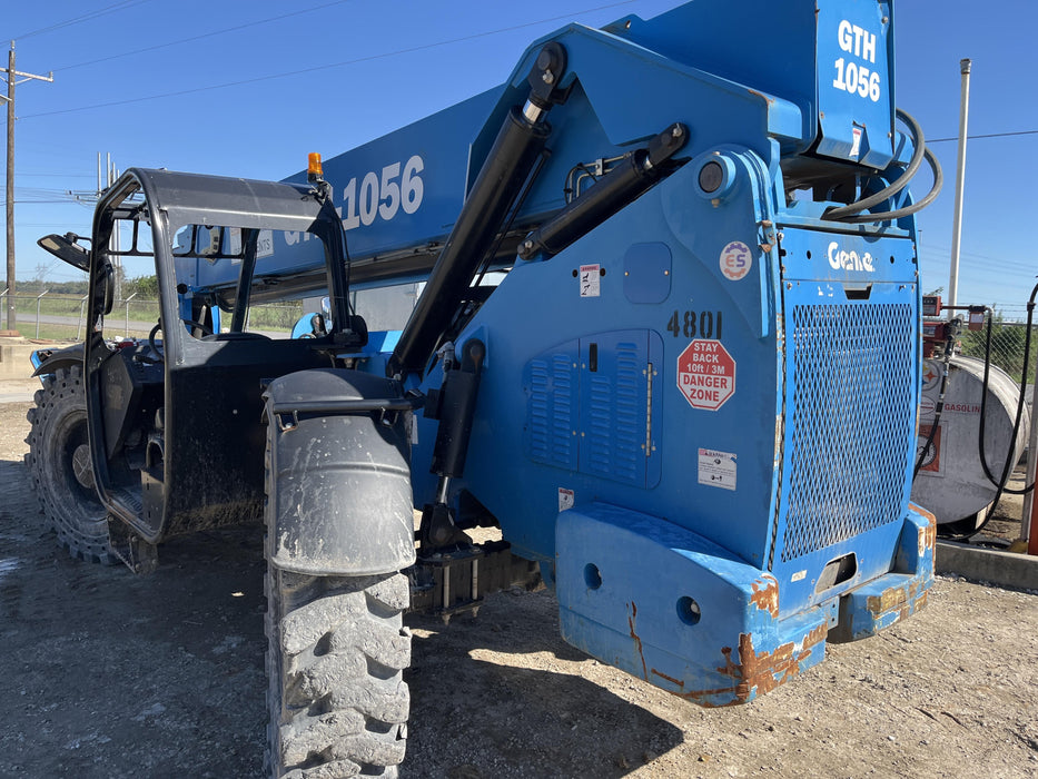 2017 Genie GTH-1056 Open Cab, Solid Tires