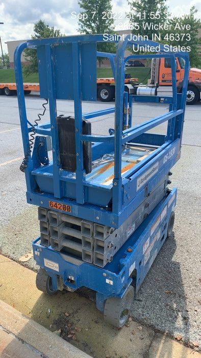 2020 Genie GS-1930 Solid Non Marking Tires, Beacon, Folding rails with half height swing gate