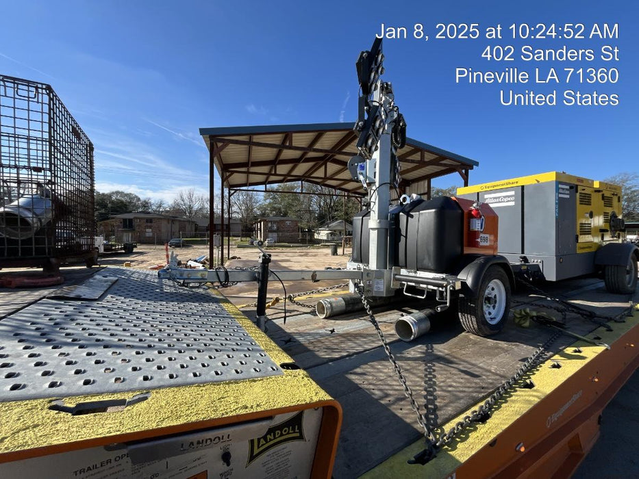 2024 Wanco WLTT-4MM4K Diesel, Deep Sea Controller, Shore Power Plug, Auto Start, (4) 350W LED Floodlights, 4kW Generator, 60 Gal Fuel Tank, 2" Ball, T3