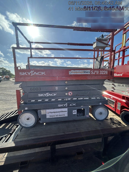 2017 Skyjack SJIII-3226 Skyjack SJ3226, Trojan Battery Set, Extended Warranty 5yr/5k hr