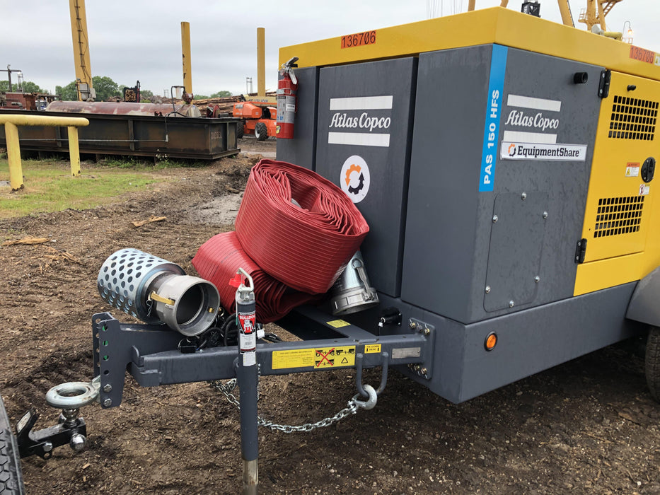 2021 ATLAS COPCO PAS 150 HF CS Enclosed
