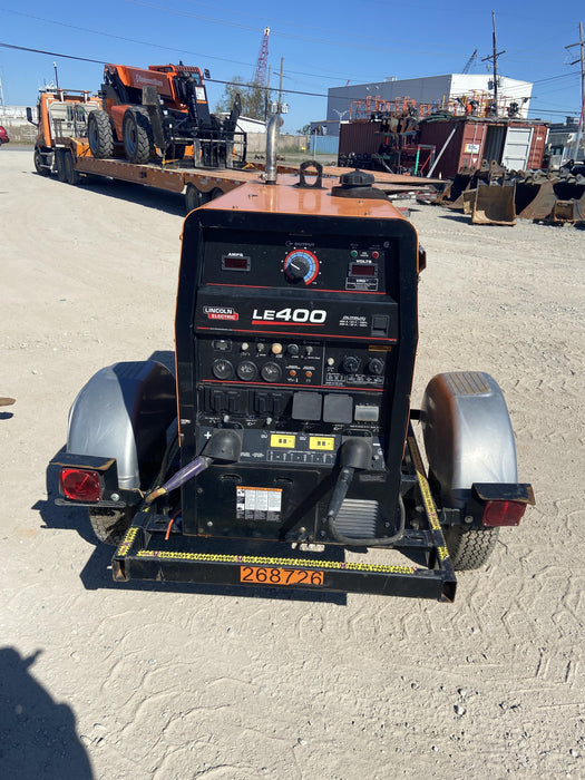 2022 Lincoln Electric LE400 Kubota V1505, Trlr, Cable Rack, Light Kit, ES Decals, T3