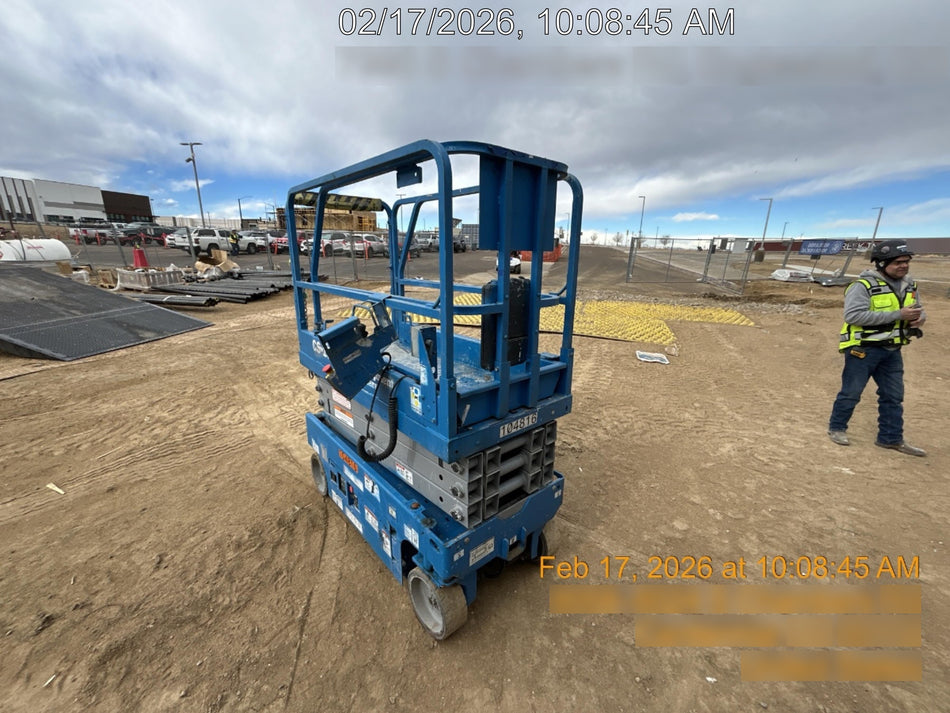 2020 Genie GS-1930 Fixed rails with chain entry gate - Pre A92.20