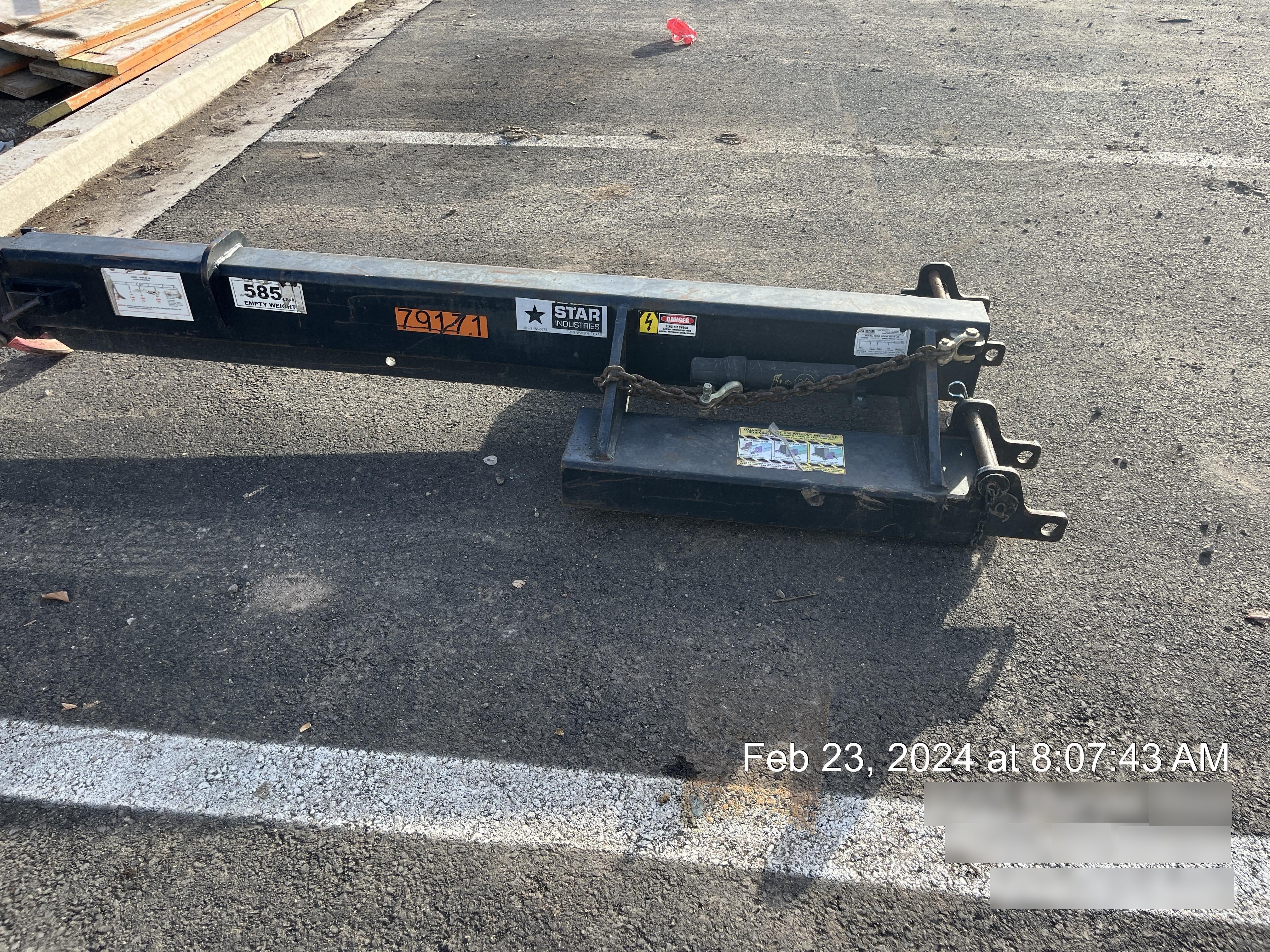 2020 STAR INDUSTRIES M1360B - Star JIB Boom
