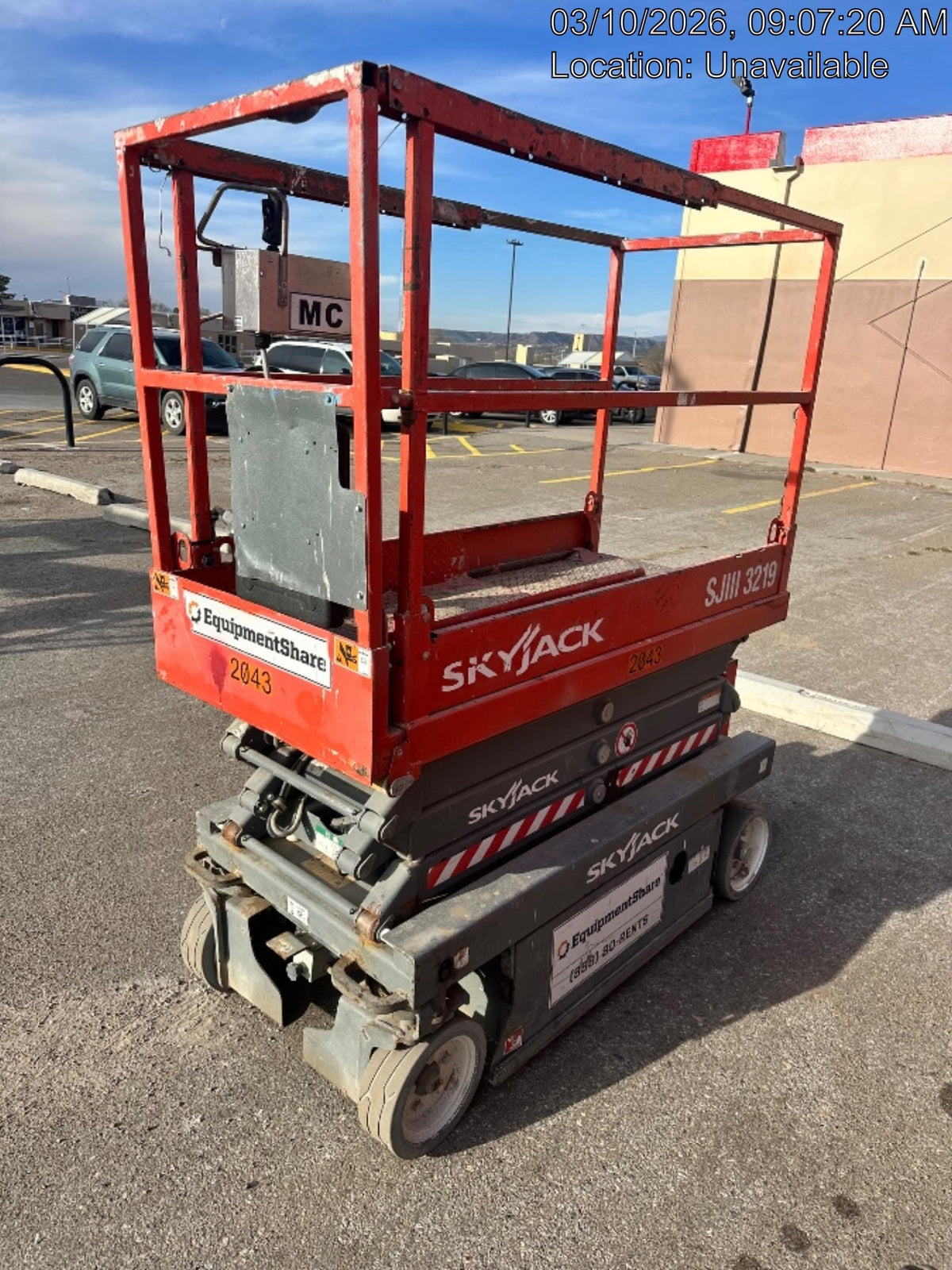 2016 Skyjack SJIII-3219 Skyjack SJ3219 Scissor Lift