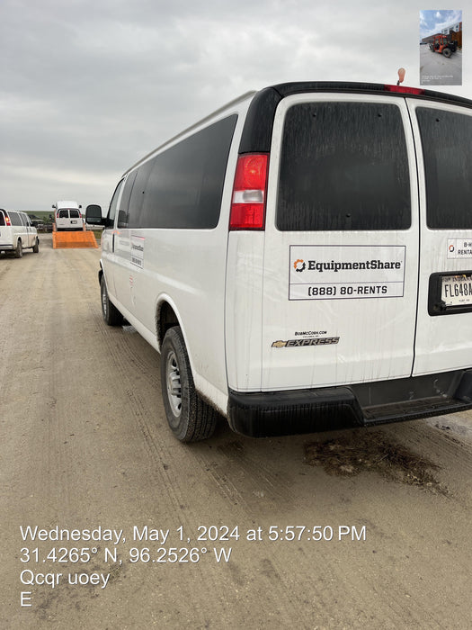 2023 CHEVROLET Express Van - Rental