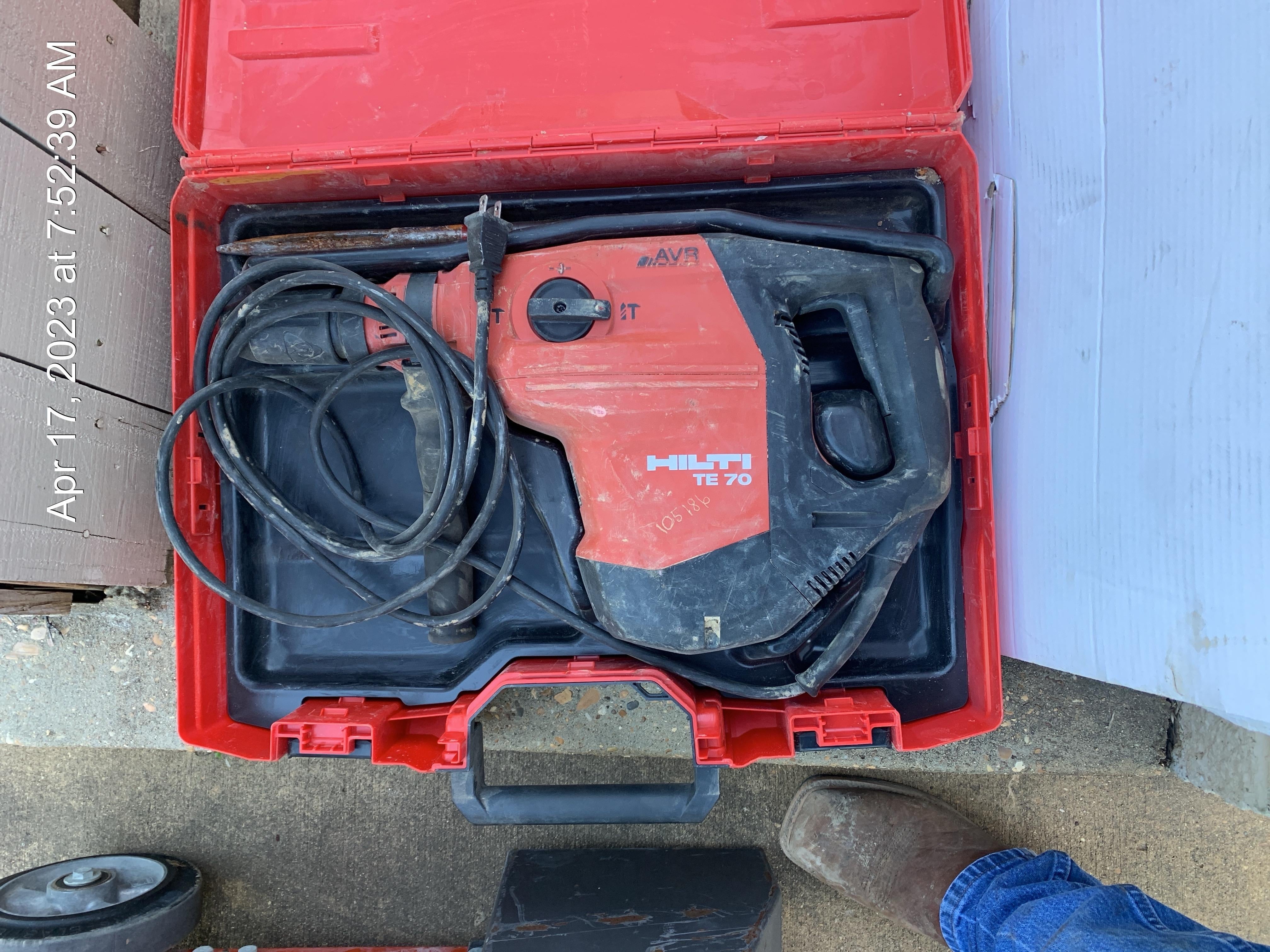 2020 HILTI TE 70-AVR