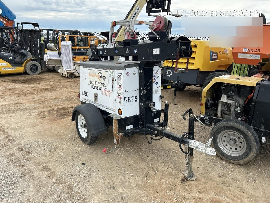 2017 Multiquip LT6K` MultiQuip LT6KV Towable Light Tower