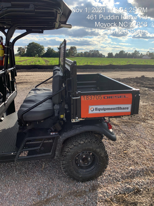 Kubota RTV-X1140W-H Plastic Canopy, Windshield Acrylic Clear, LED Strobe Light, Wire Harness Kit, Back up Alarm